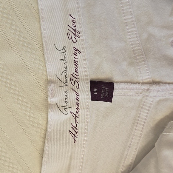 Gloria Vanderbilt slimming stretch Denim Capris 10P - Picture 2 of 10